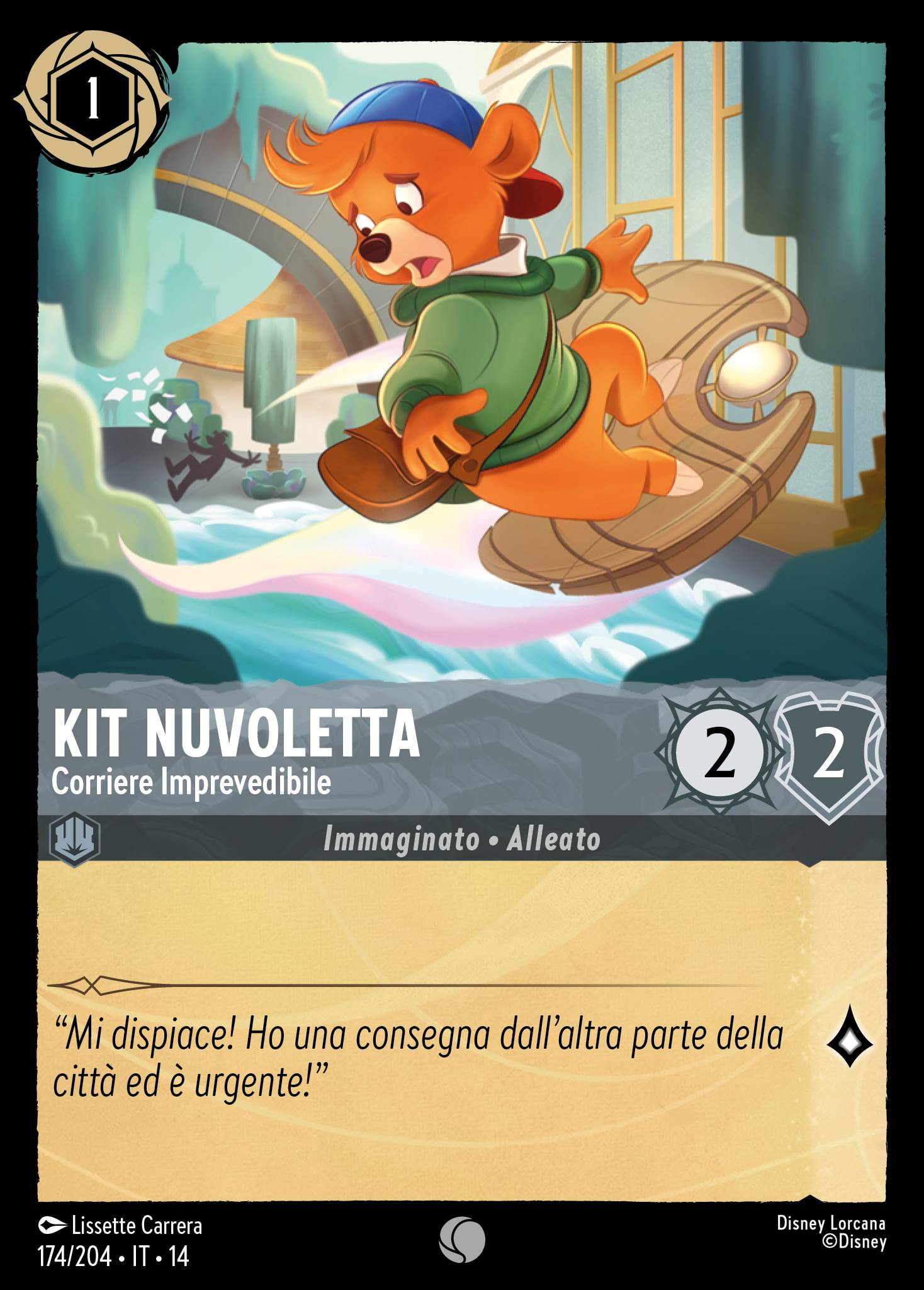 Kit Nuvoletta · Corriere Imprevedibile