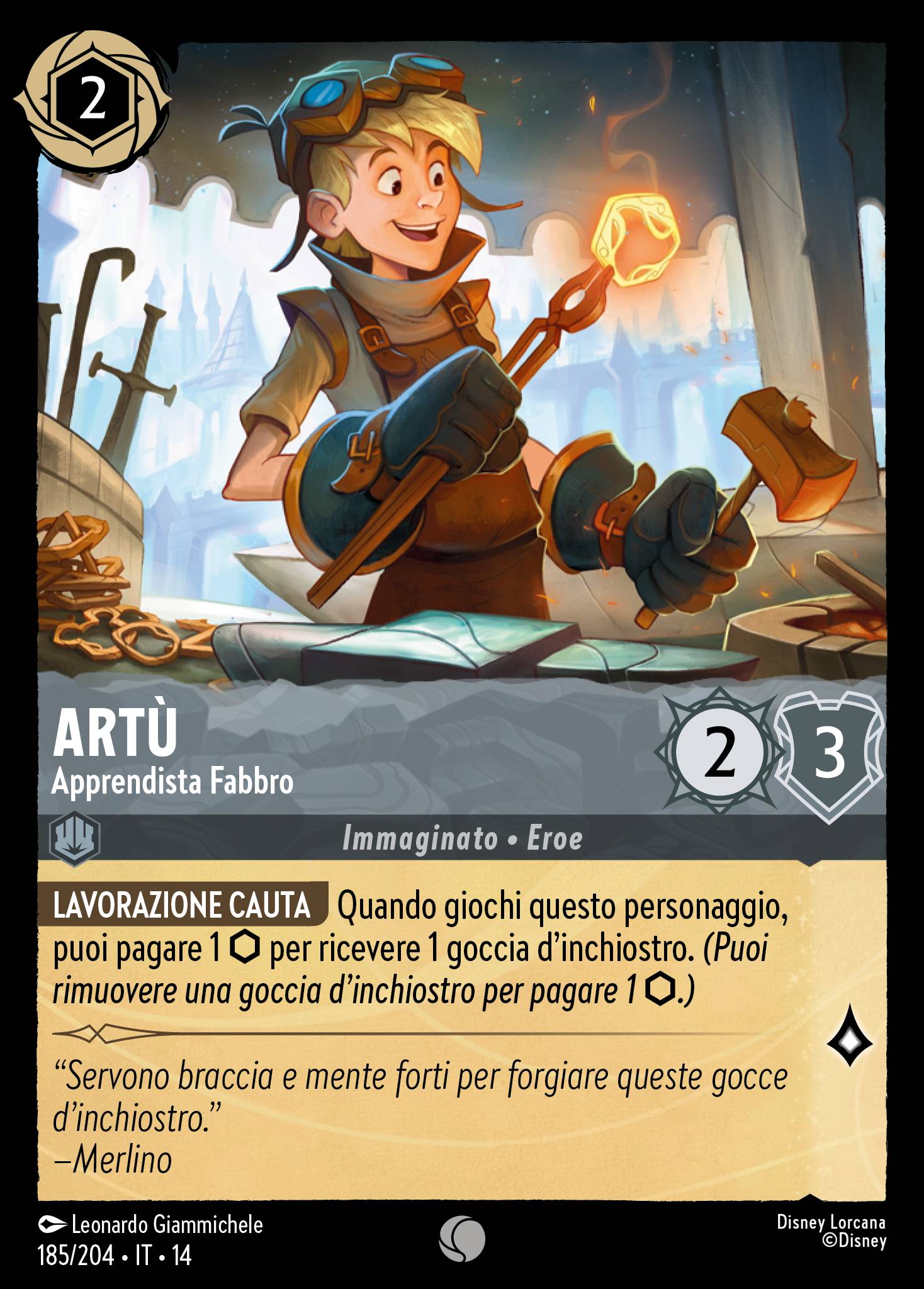 Artù · Apprendista Fabbro
