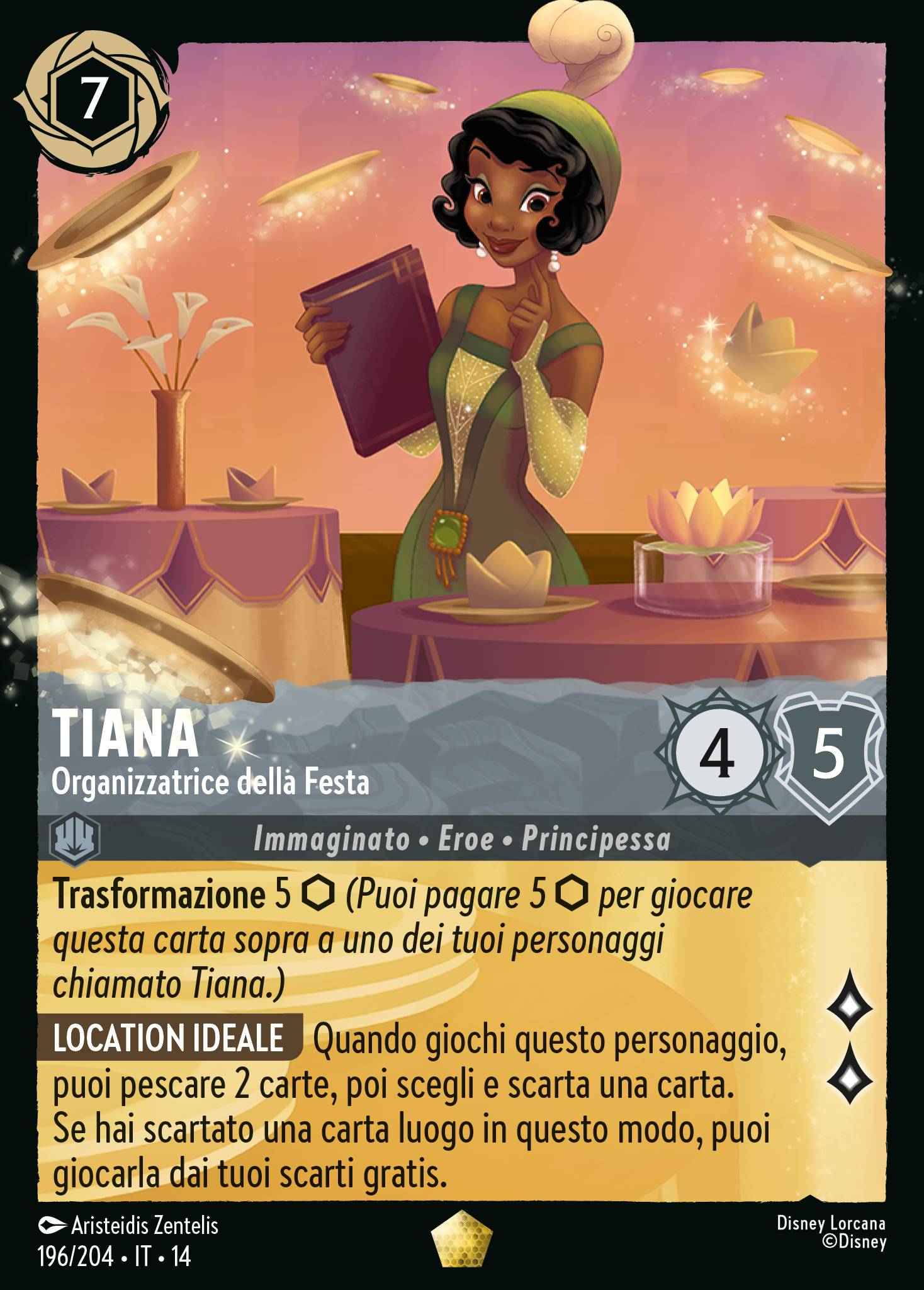 Tiana · Organizzatrice della Festa