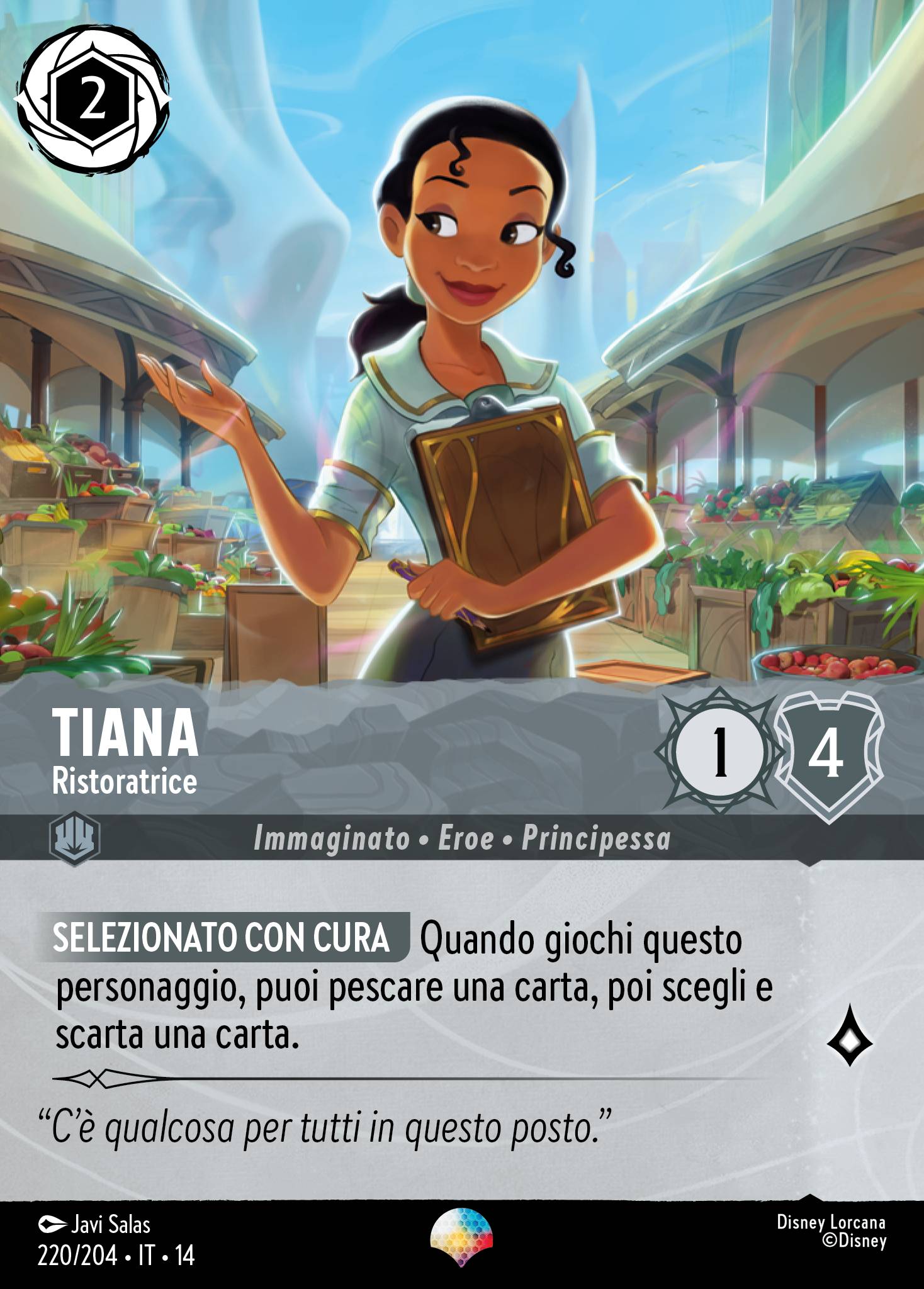 Tiana · Ristoratrice
