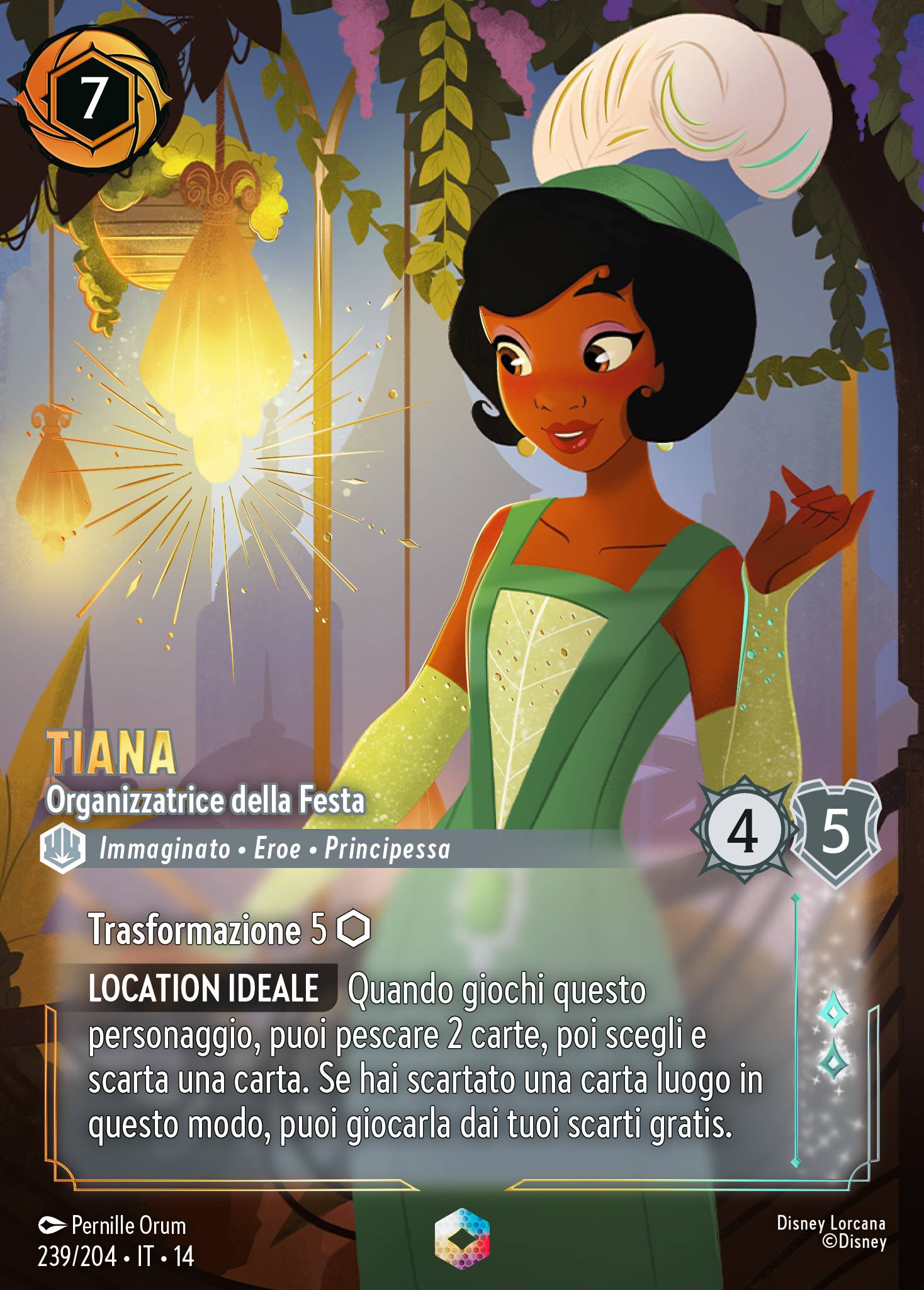Tiana · Organizzatrice della Festa