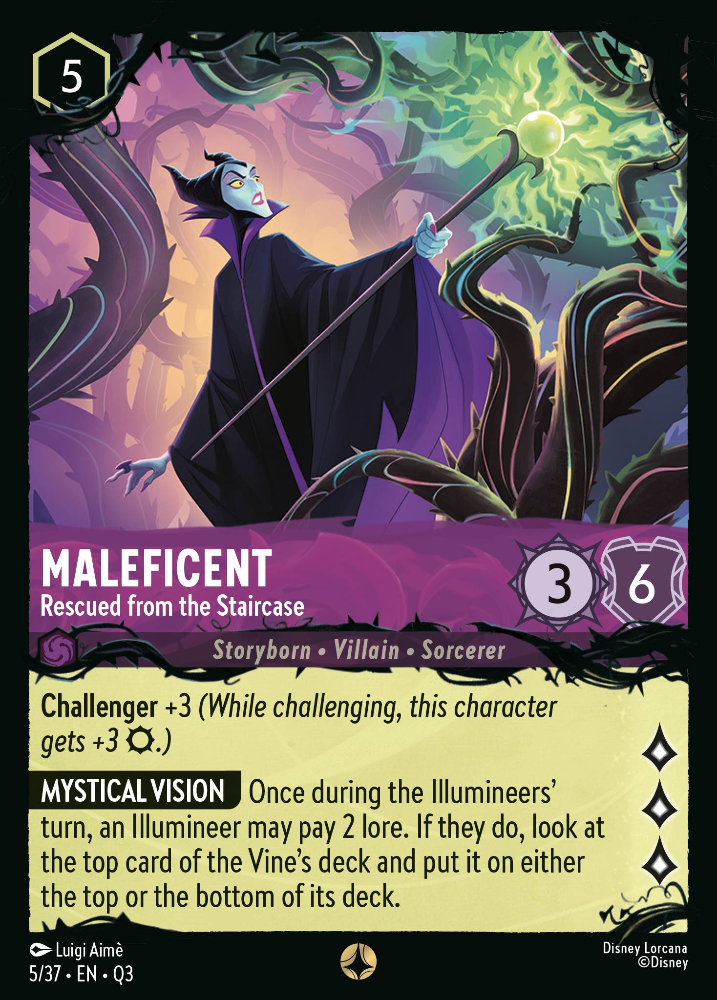 Maleficent · Rescued from the Staircase