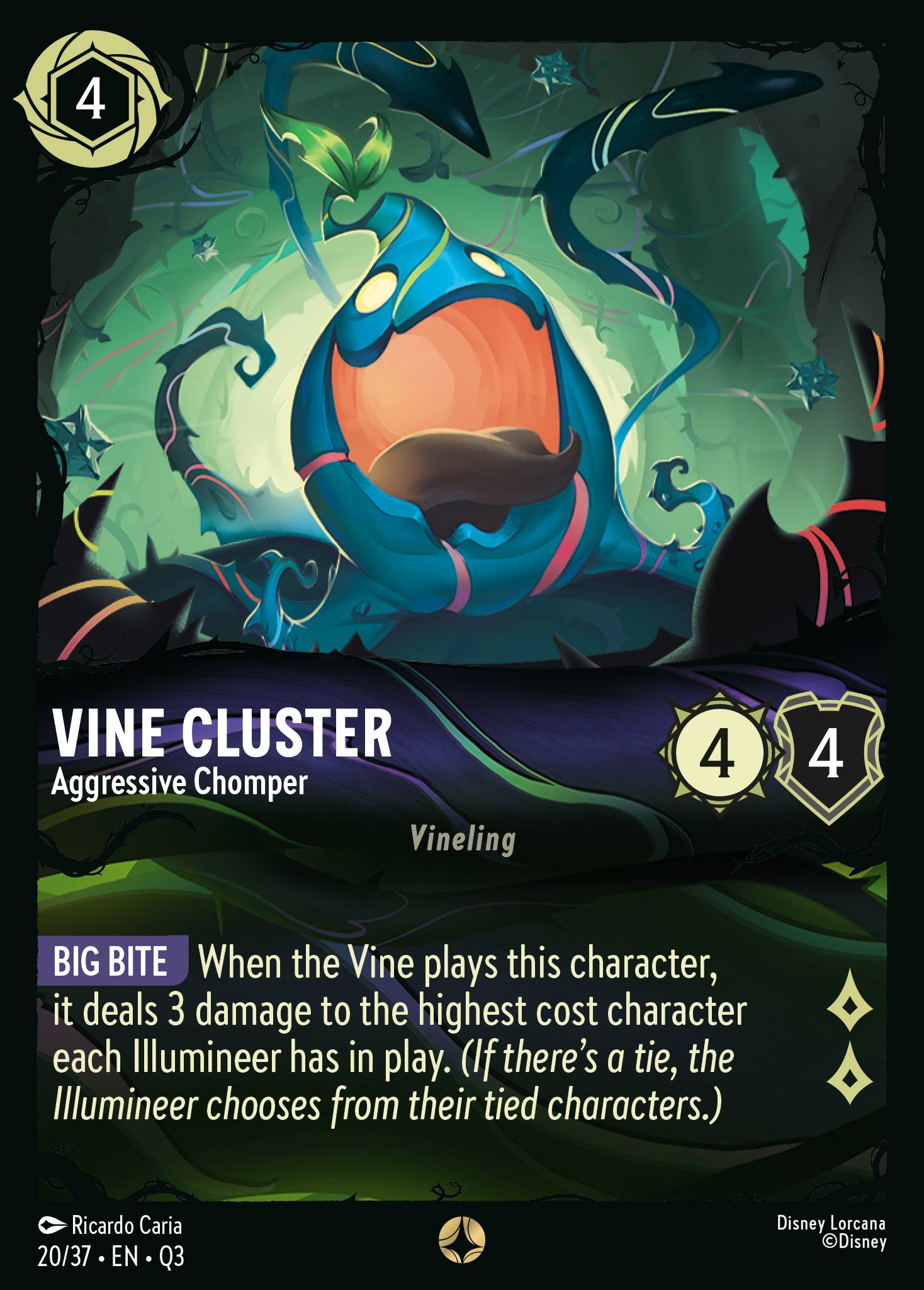 Vine Cluster · Aggressive Chomper