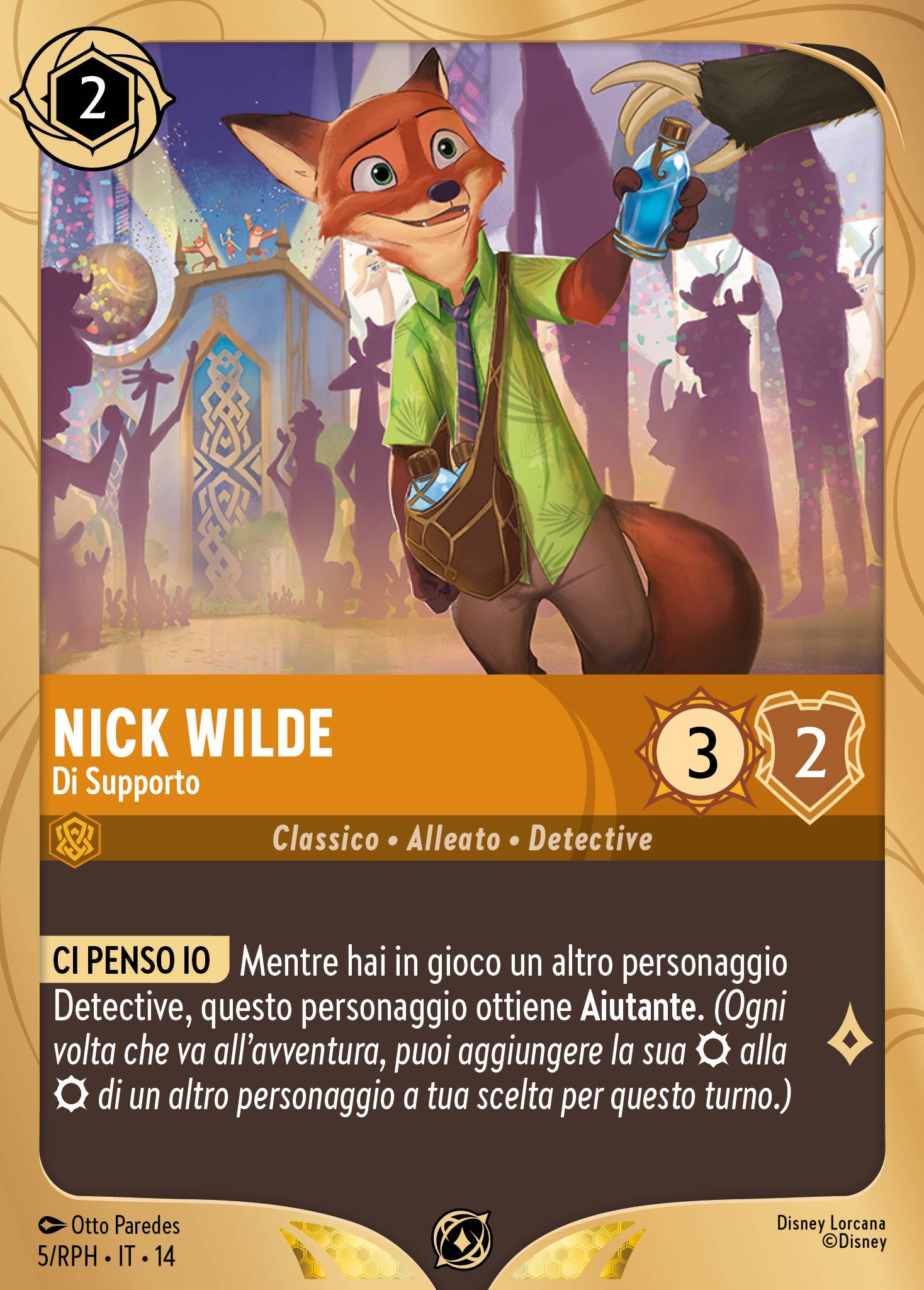 Nick Wilde · Di Supporto