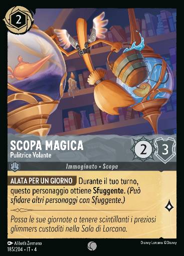 Scopa Magica · Pulitrice Volante