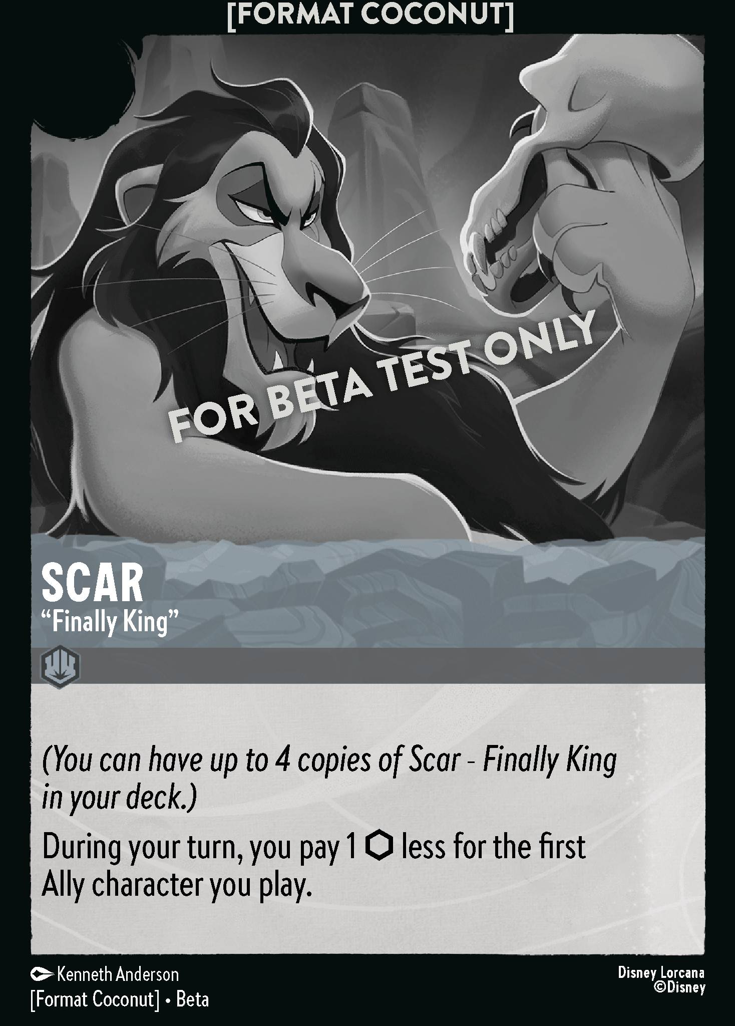 Scar · Finally King