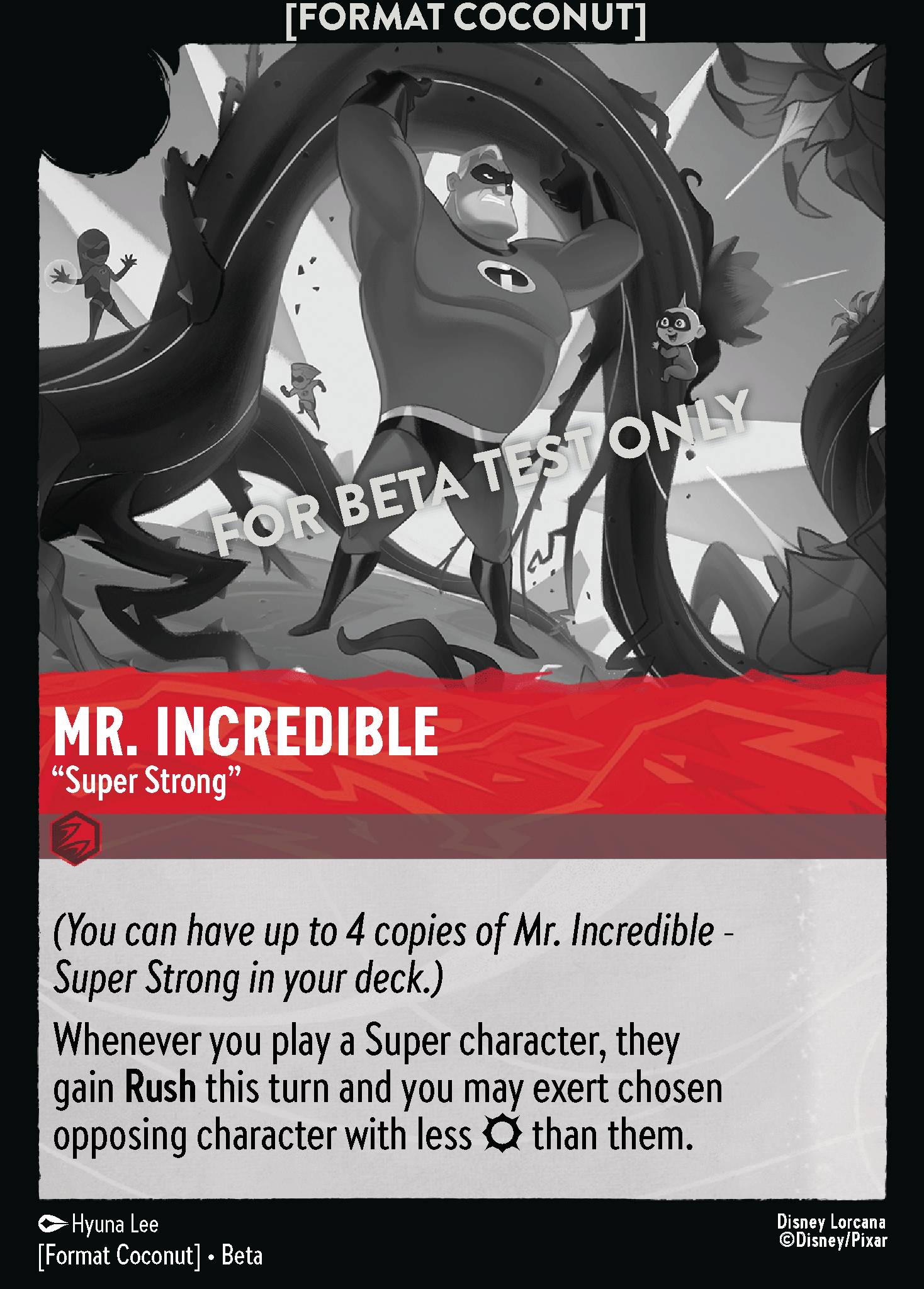 Mr. Incredible · Super Strong